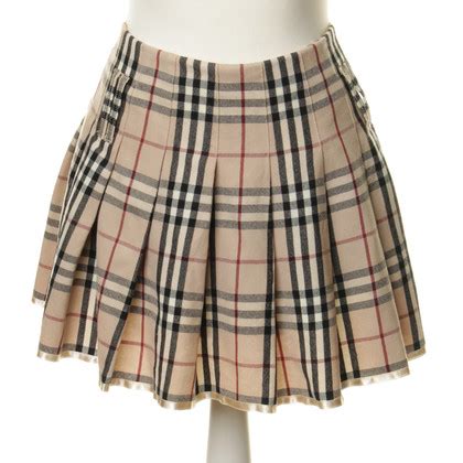 fake burberry skirt|burberry pleated girls skirts.